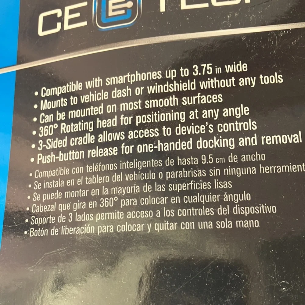 Ce tech mobile device mount nip